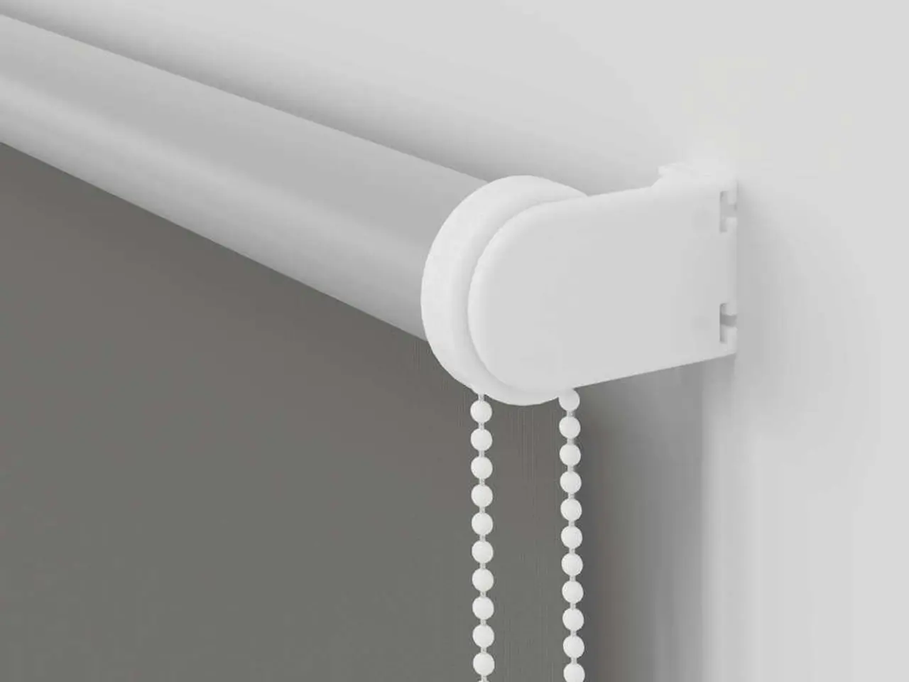 Billede 9 - Mørklægnings-rullegardin 150×210 cm - grå, polyester