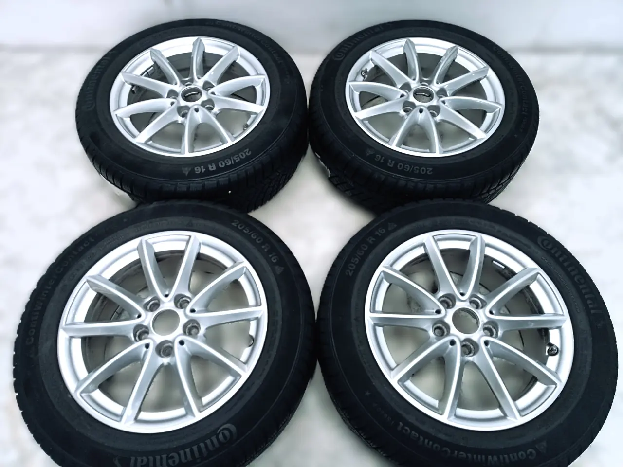 Billede 4 - 5x112 16" ET52 nav 66,6ø BMW vintersæt inkl.TPMS