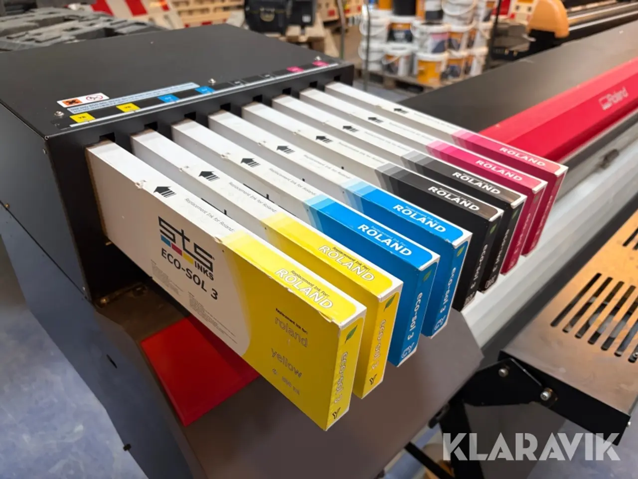 Billede 8 - Storformatprinter med opvikler Roland VersaEXPRESS RF-640