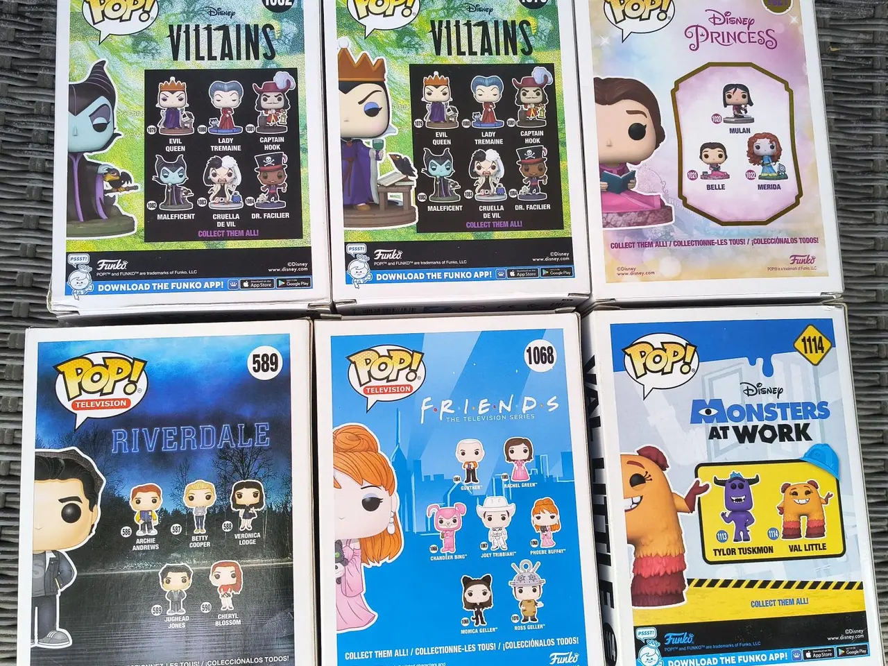 Billede 6 - 6 NYE FUNKO-POP-DISNEY FIGURER, SAMLEOBJEKTER