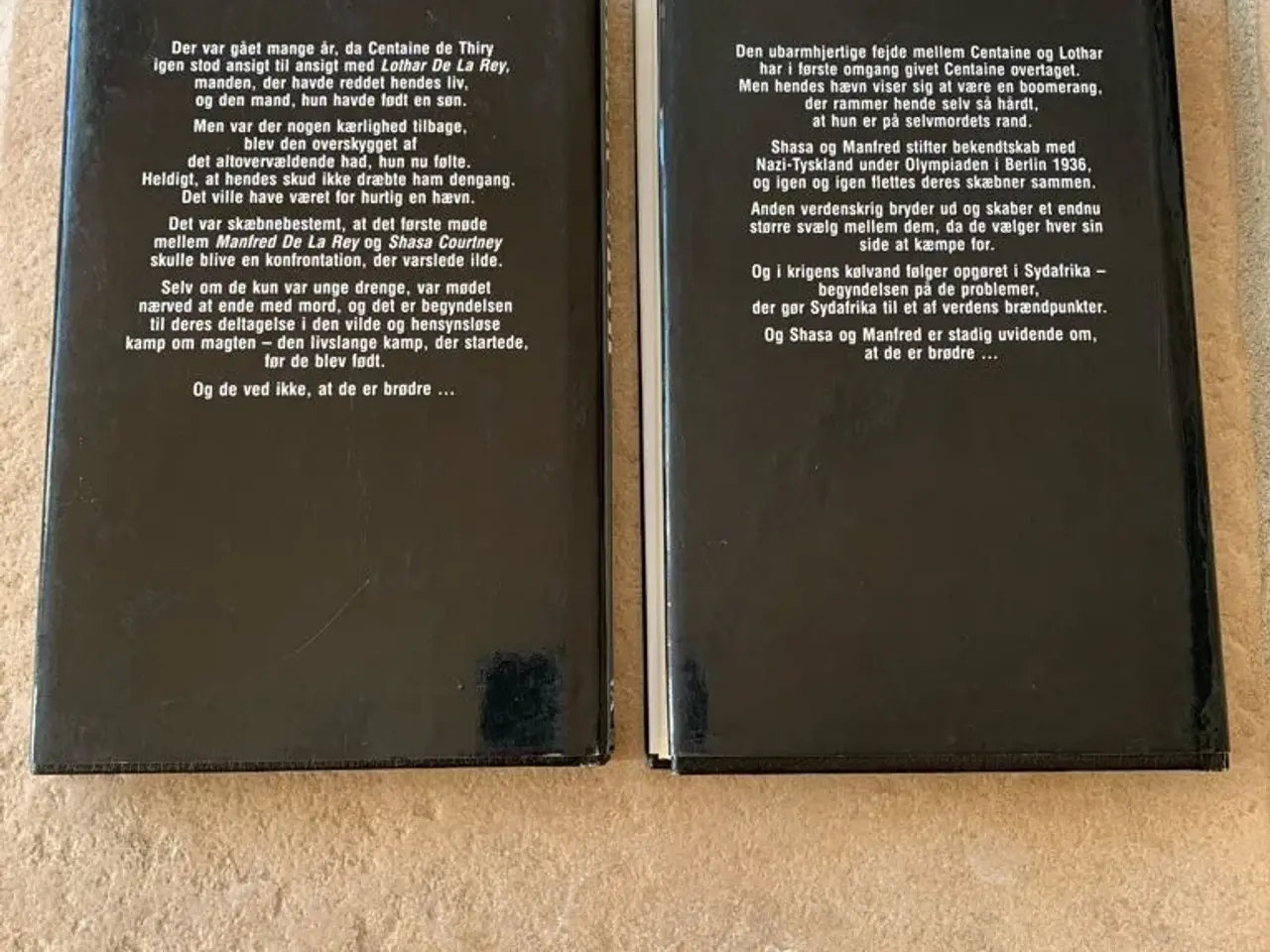 Billede 2 - Magtens sværd 1+2 af Wilbur Smith bog