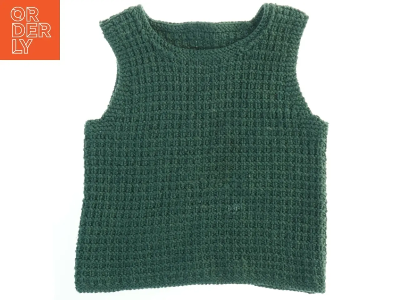 Billede 1 - Strikket vest str 92 (str. 27x30 cm)