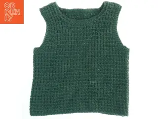 Strikket vest str 92 (str. 27x30 cm)
