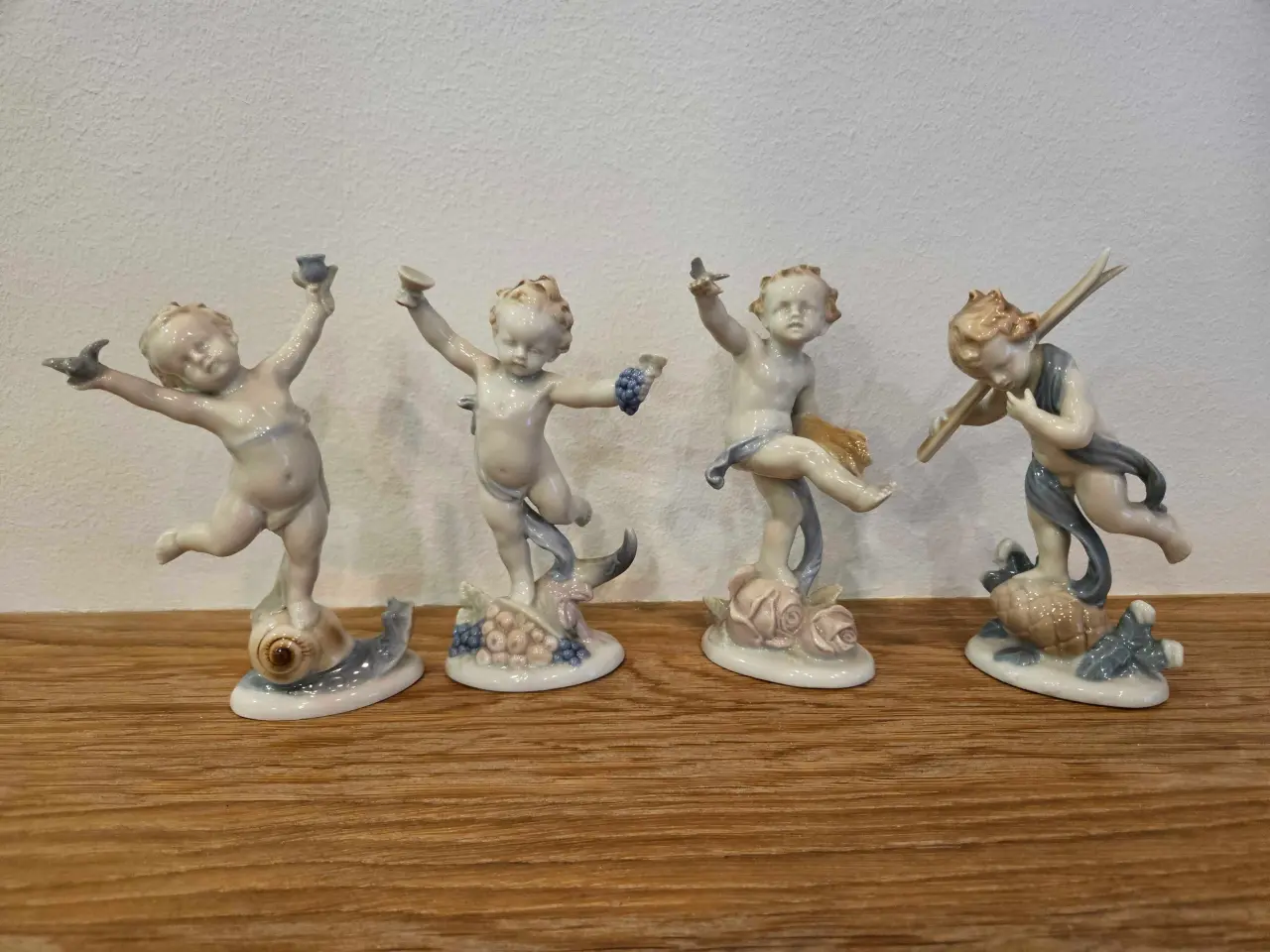 Billede 1 - Porcelænsfigurer - De fire årstider