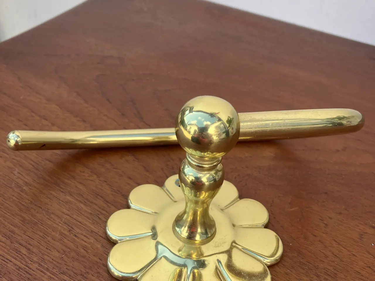 Billede 2 - Vintage toiletrulleholder i messing