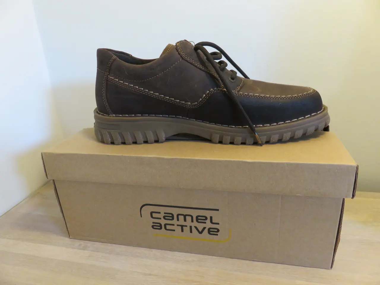 Billede 1 - Camel Active Brune herre sko i ægte læder.