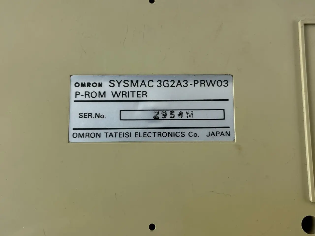 Billede 9 - Omron SYSMAC PRO16 Programming Console + P‑ROM