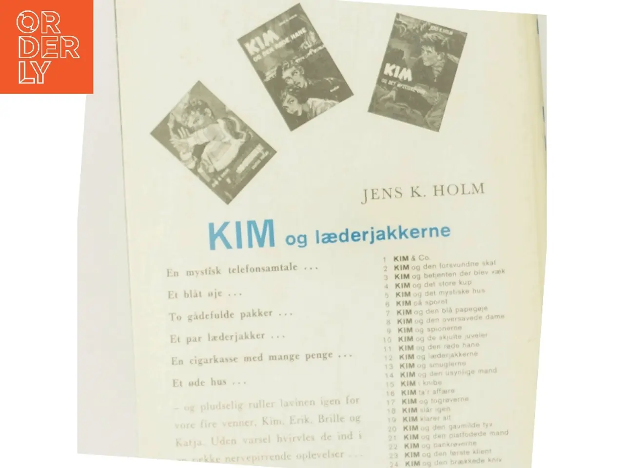 Billede 3 - KIM og læderjakkerne af Jens K. Holm (Bog)