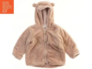 Plysset jakke med hætte og ører fra H&M (str. 74)