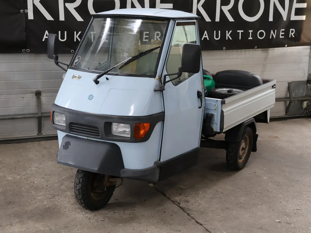 Billede 13 - Piaggio Ape50 Top, årg 2012, lille knallert 25km/t