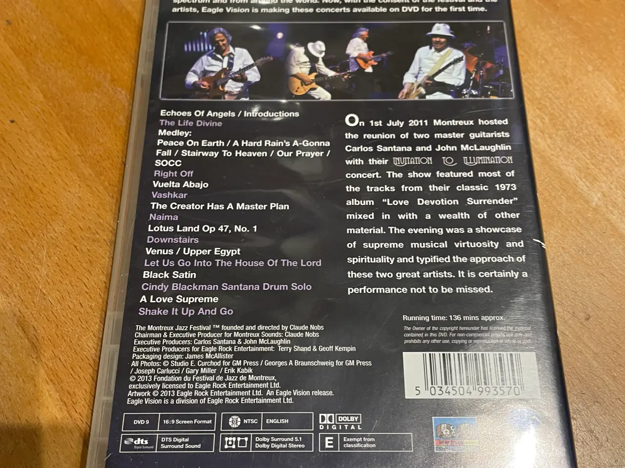 Billede 5 - Musik dvd: Rush, Santana, Nirvana