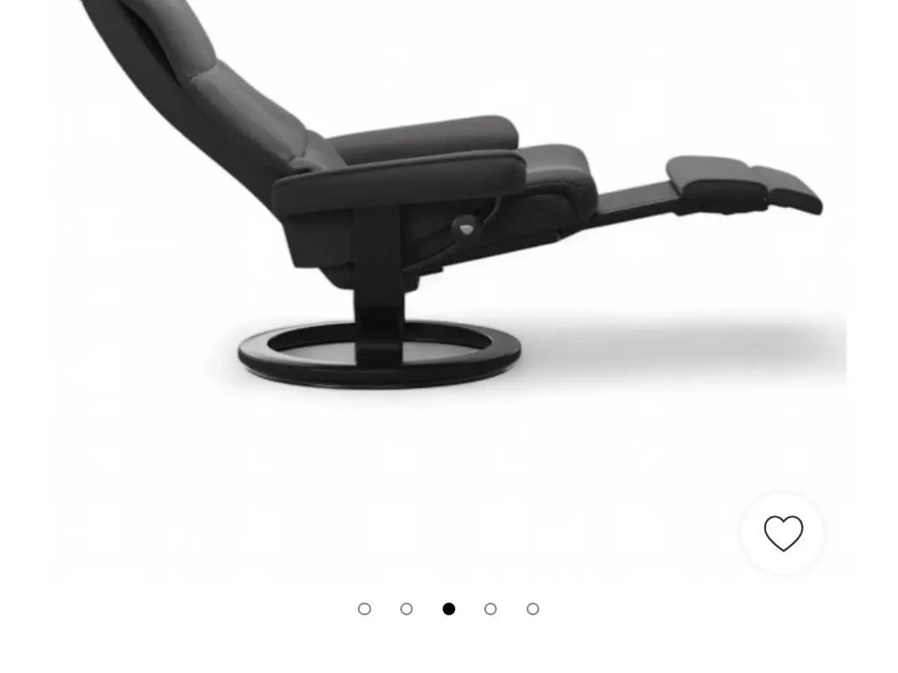 Billede 8 - Stressless, Hjort Knudsen, Farstrup læder lænestol