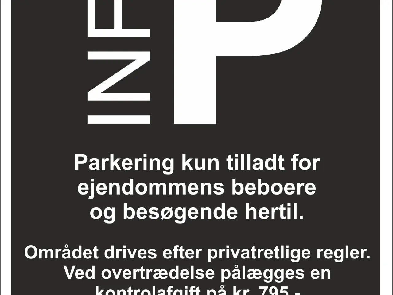 Billede 6 - Nye P-skilte med forskellige tekster