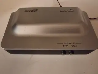 2 way speaker switch box