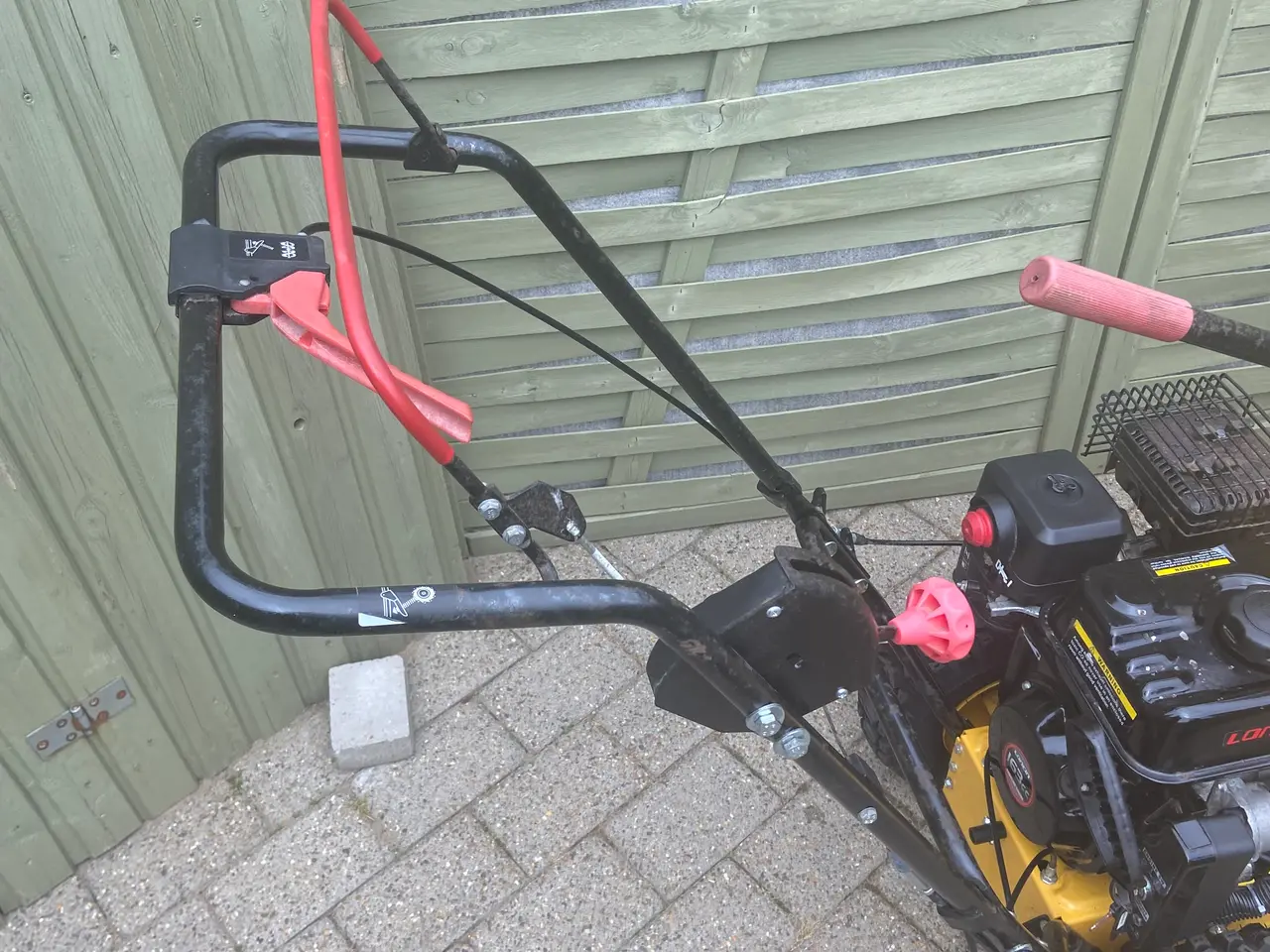 Billede 4 - Texas fejemaskine Loncin benzinmotor og el start