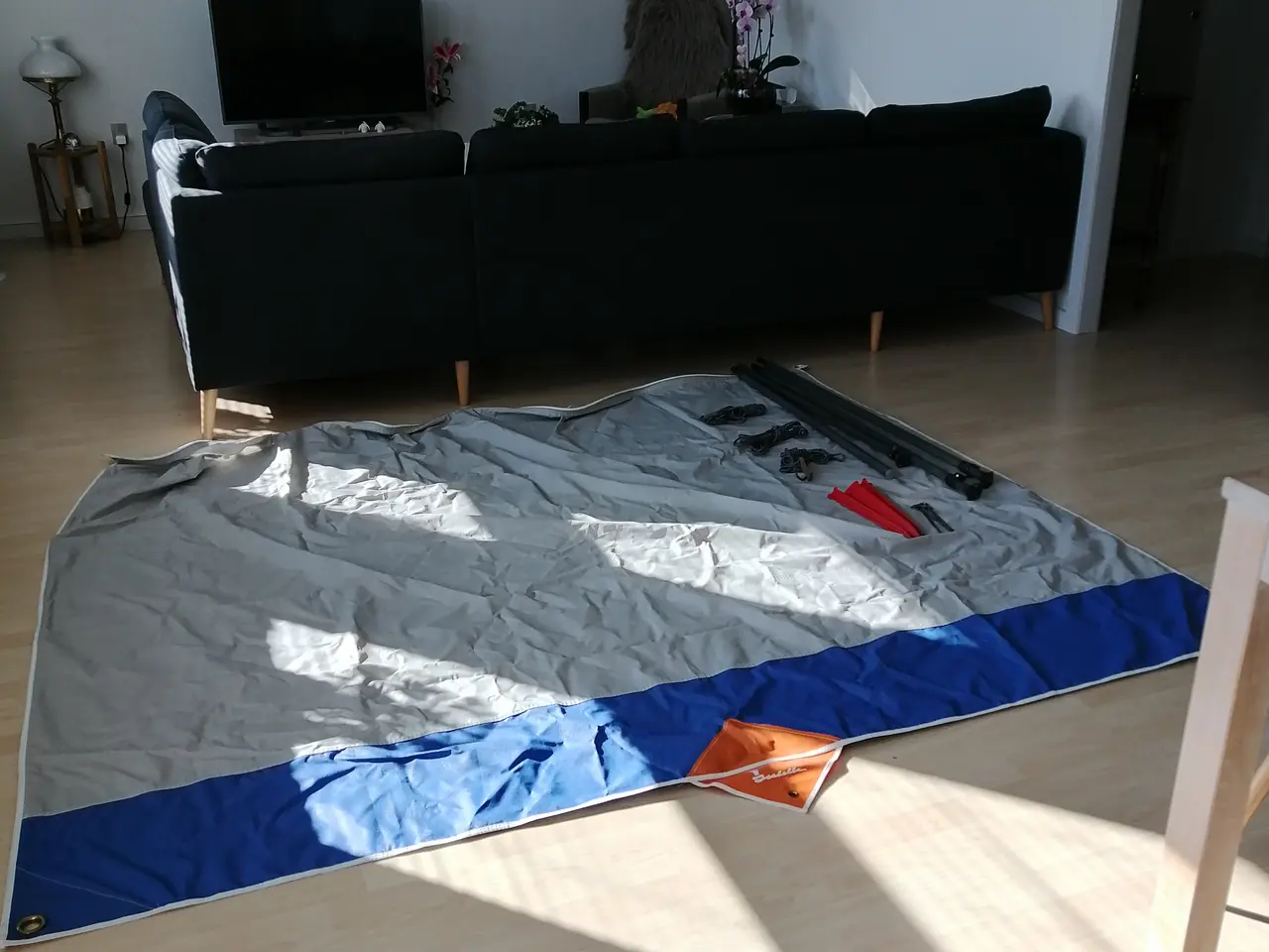 Billede 2 - Solsejl Isabella shadow 240x240 cm