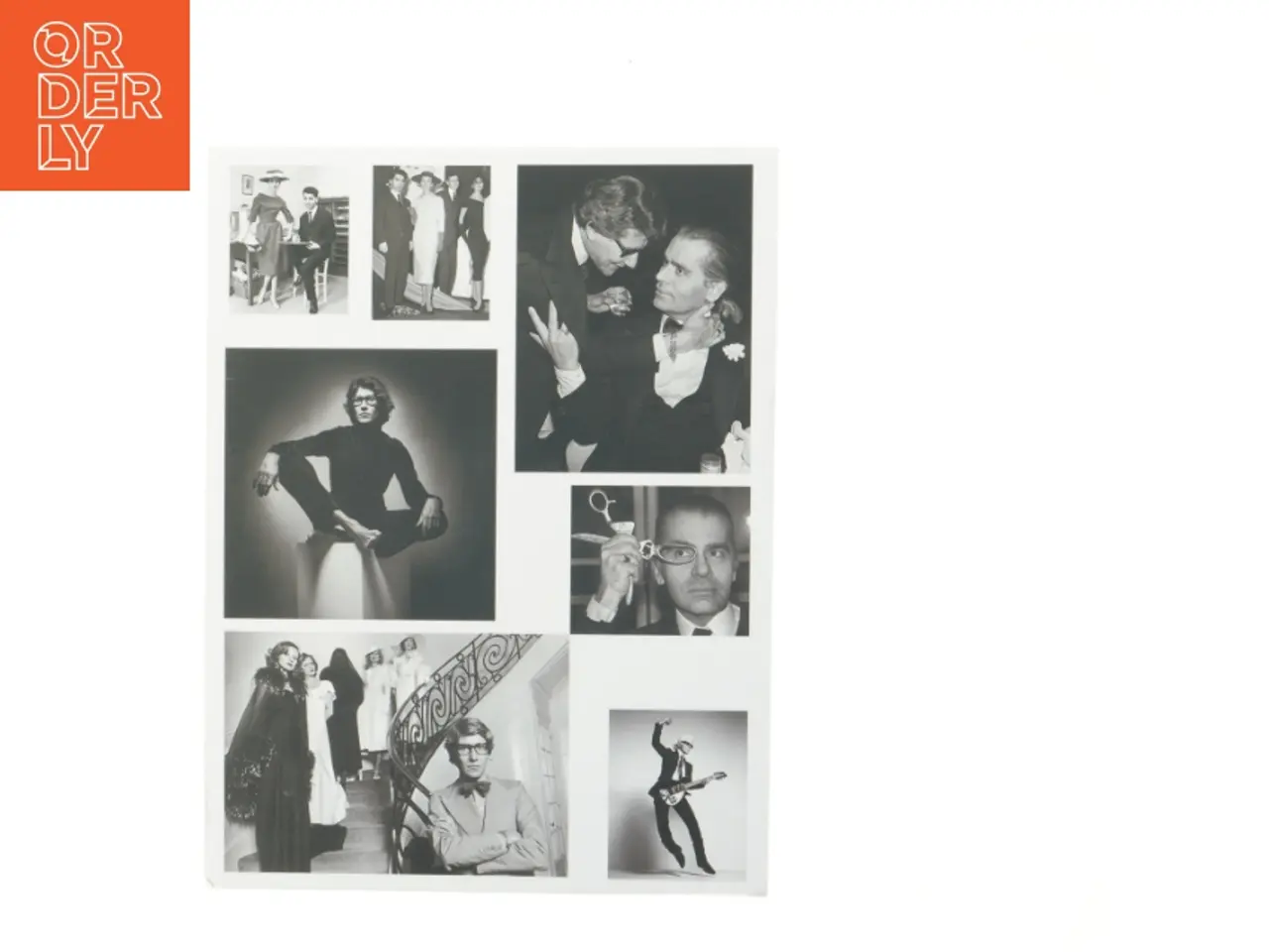Billede 1 - Sort-hvidt fotocollage (str. 40x30 cm)