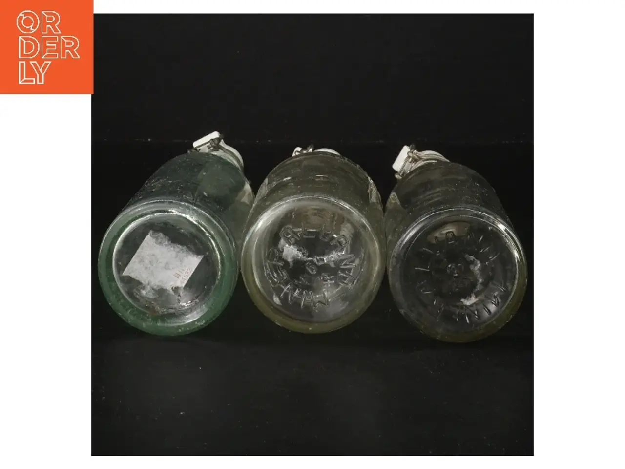 Billede 1 - Glasflasker med patentlukning (str. 21-22 cm)