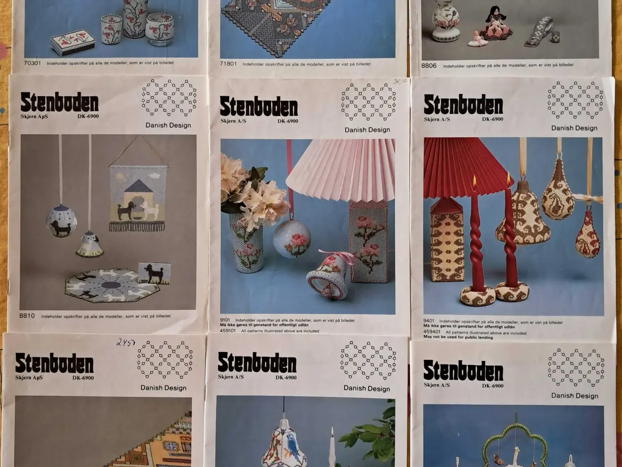 Billede 1 - Forskellige opskrifter fra stenboden