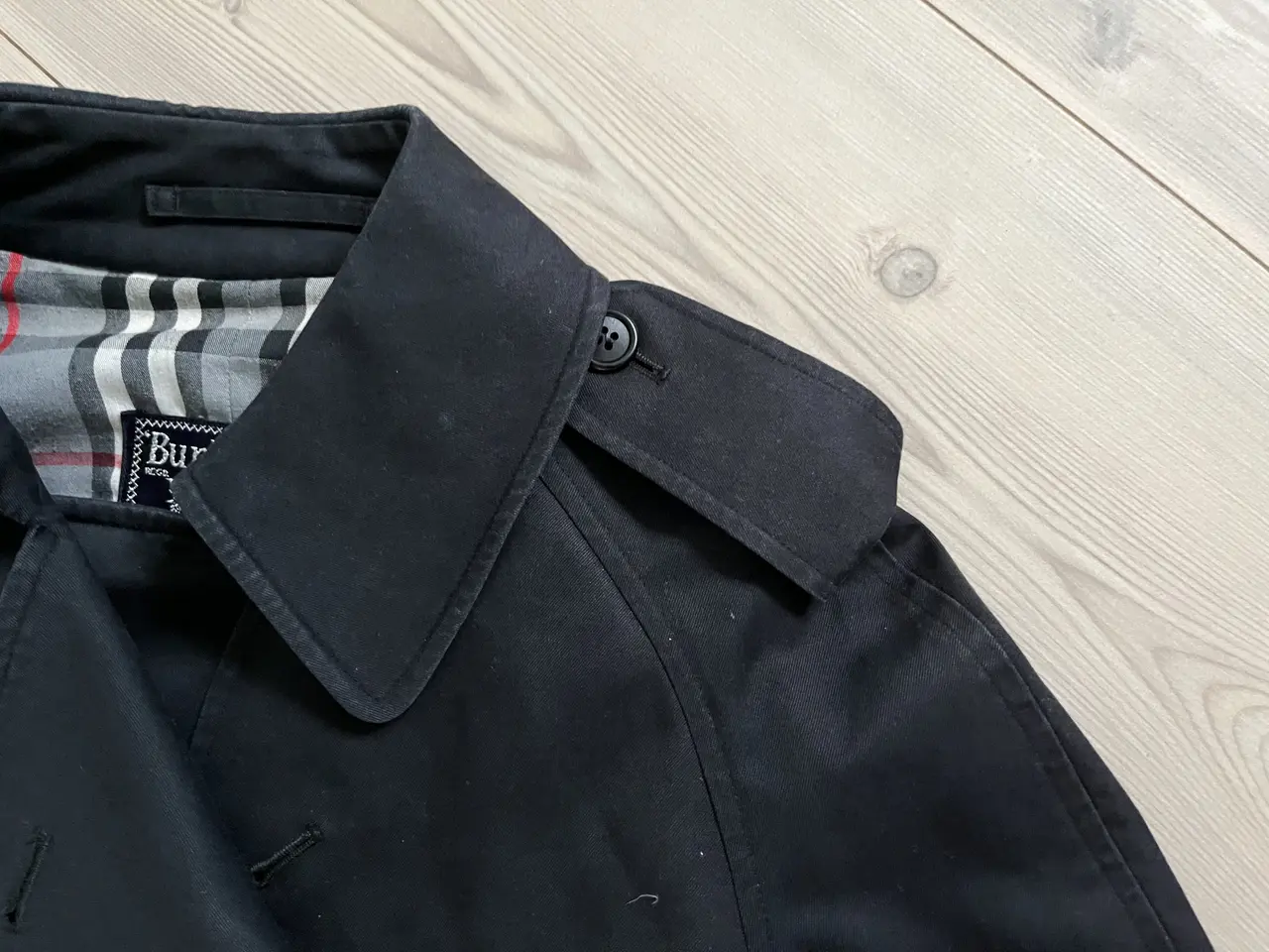 Billede 6 - Burberrys Trenchcoat, Frakke, Sort Str S