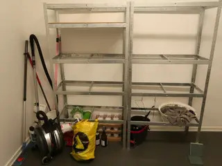Støvsuger NILFISK GD 930G samt div. Lagerreoler m.m.