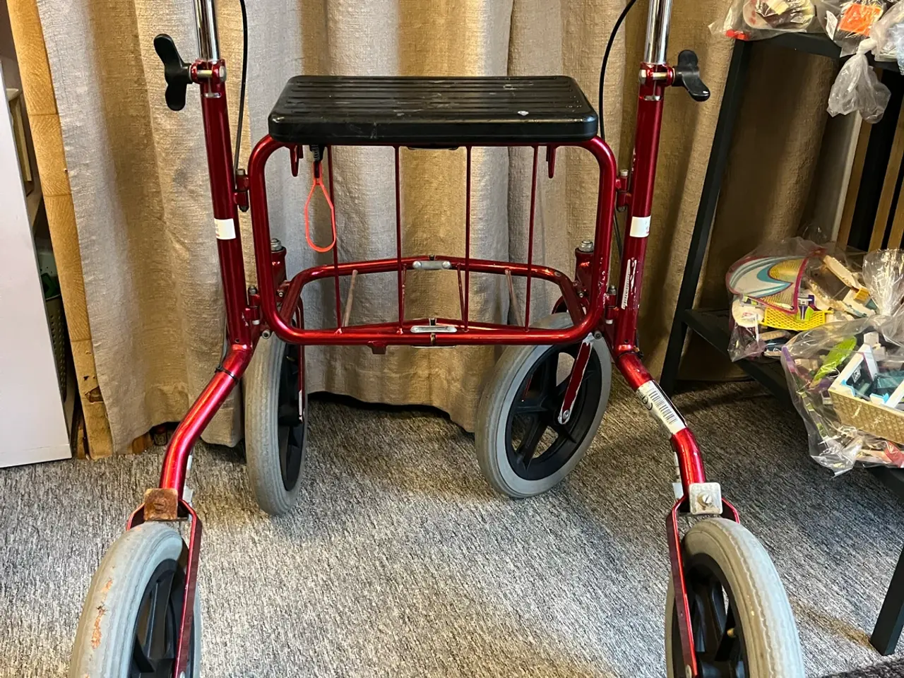 Billede 2 - Rollator med store luftgummihjul