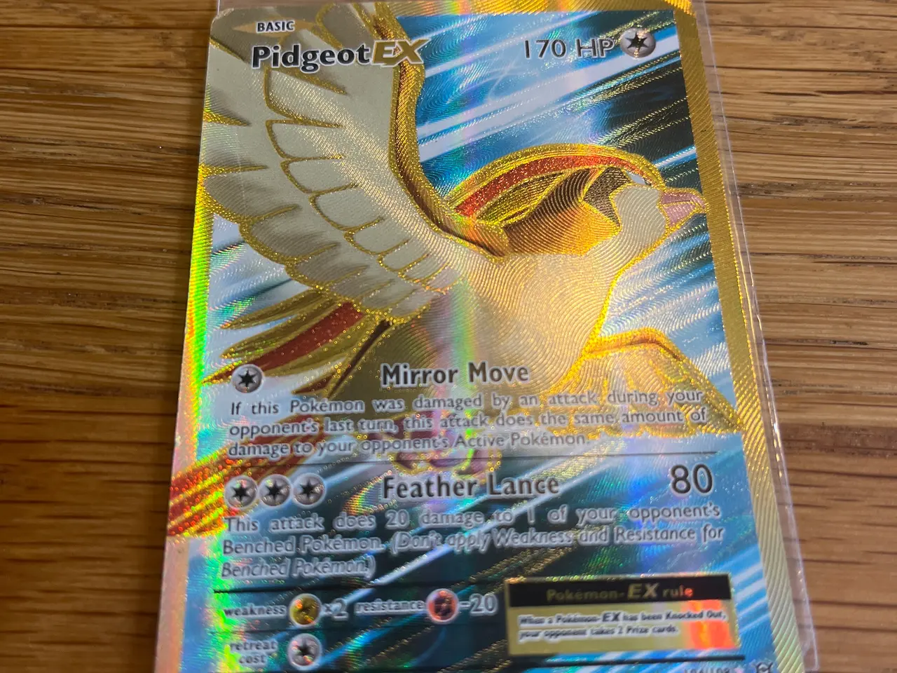 Billede 2 - Pidgeot EX 104/108 2016