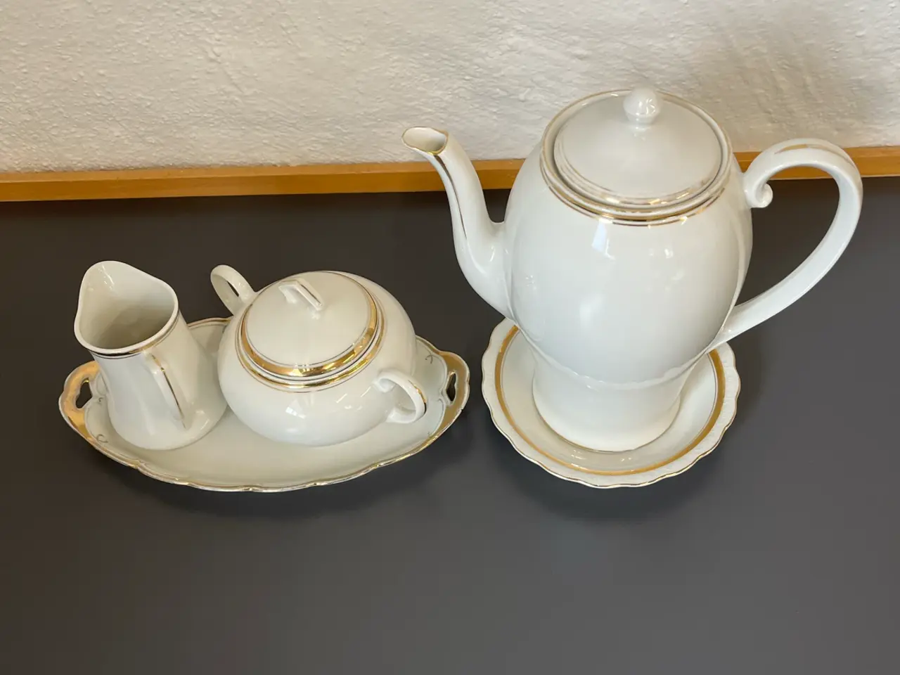 Billede 1 - Sukker og fløde og kaffekande