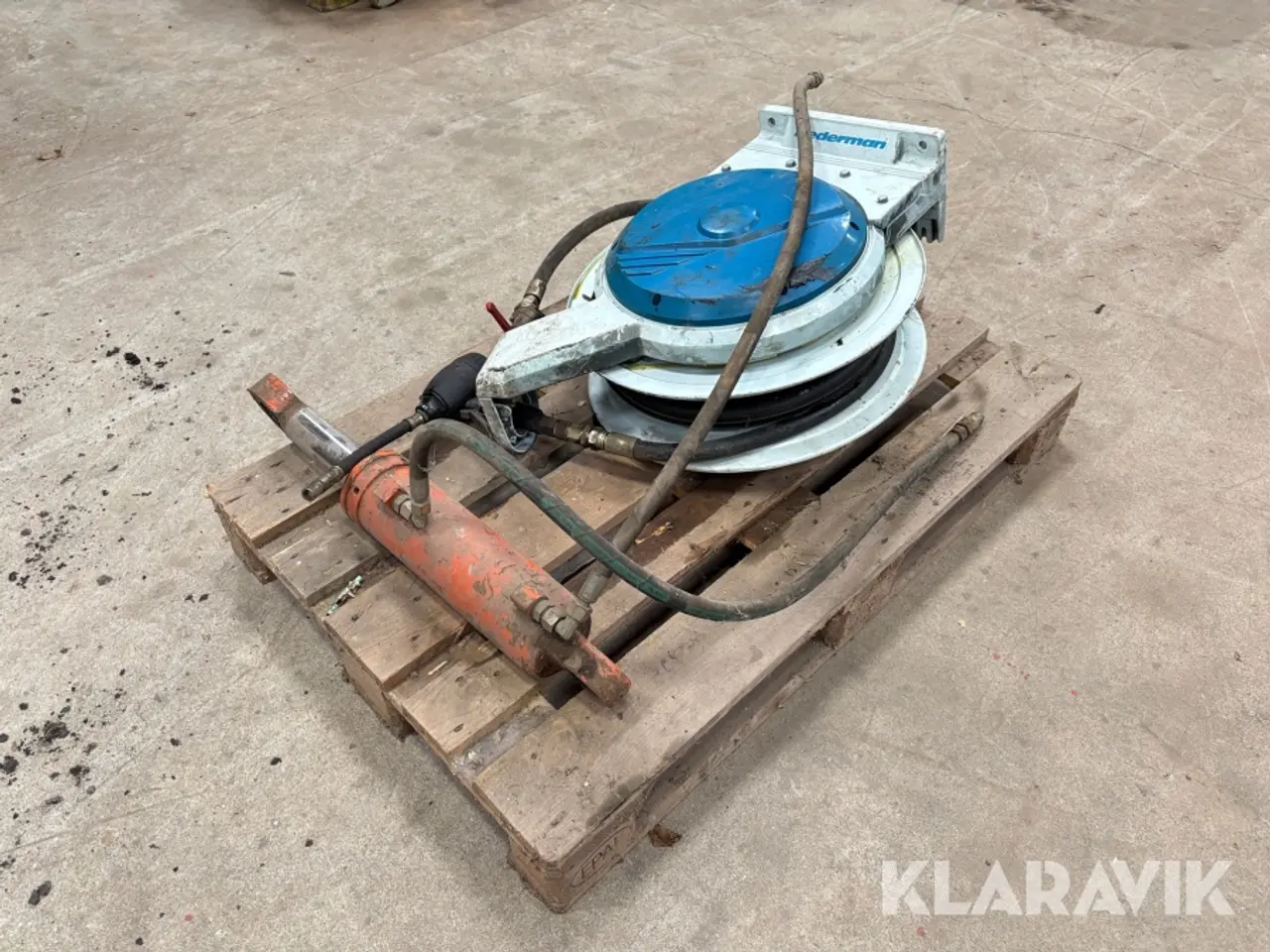 Billede 5 - Slangeopruller til hydraulik olie Nederman - 1 styk