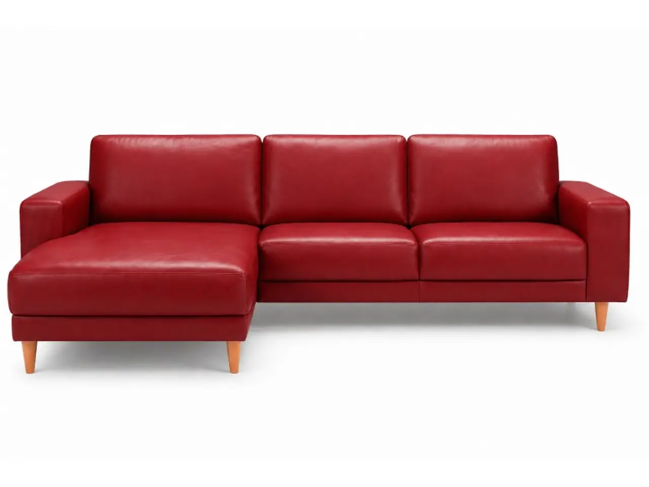 Billede 3 - Hjort Knudsen Hadsten Læder chaiselong sofa Venstrevendt