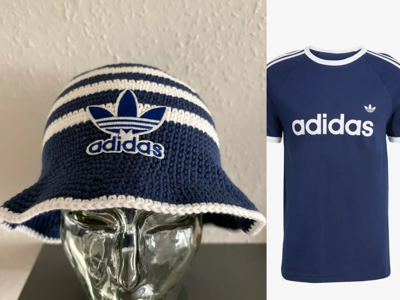 Billede 2 - Adidas hæklet bøllehat
