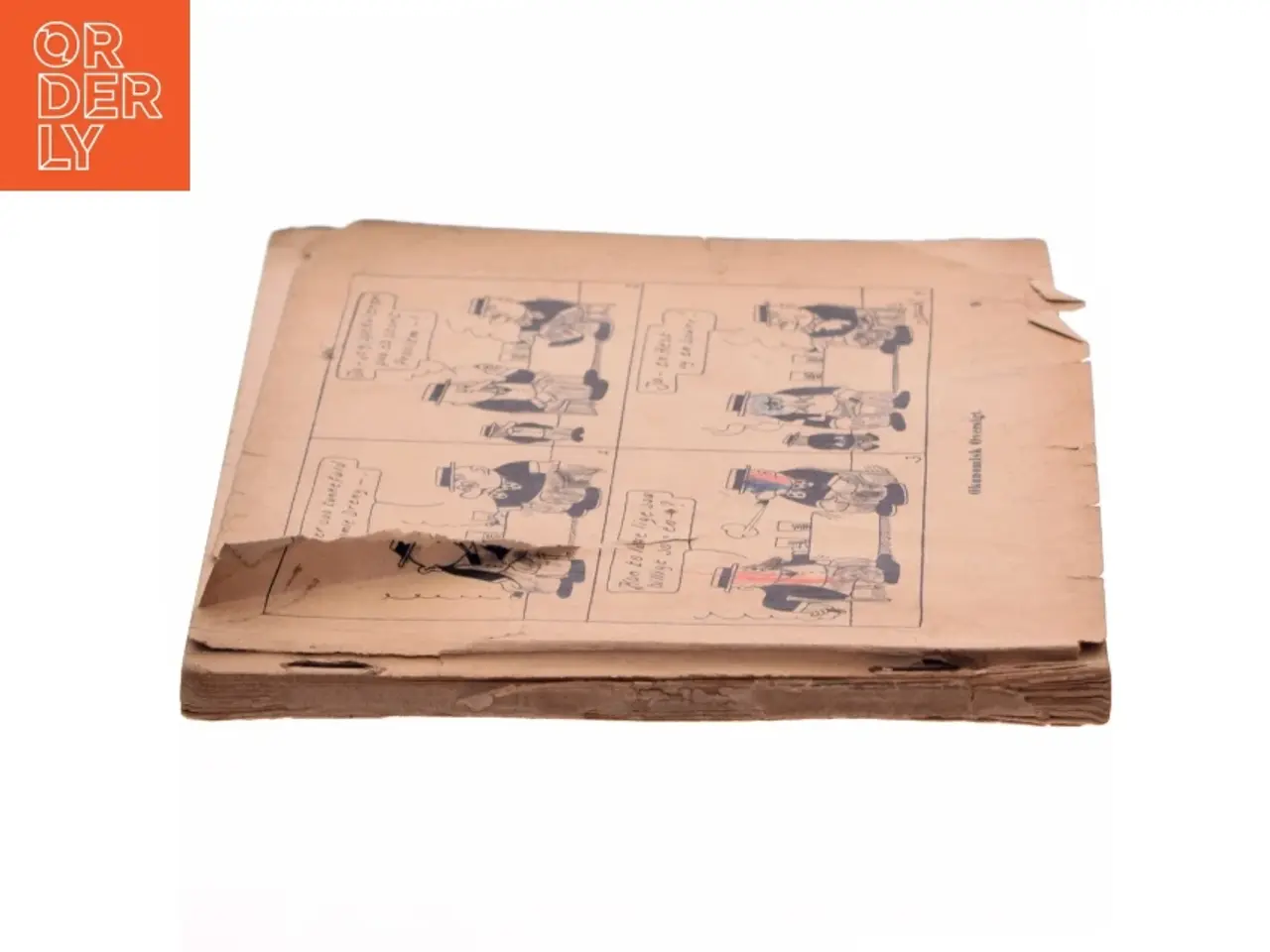 Billede 2 - Gammel tegneserieside