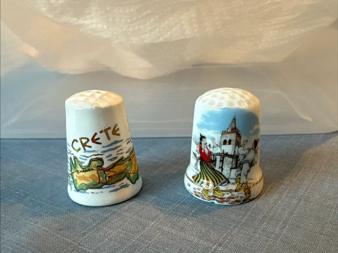 Billede 1 - Porcelænsfingerbøl sælges
