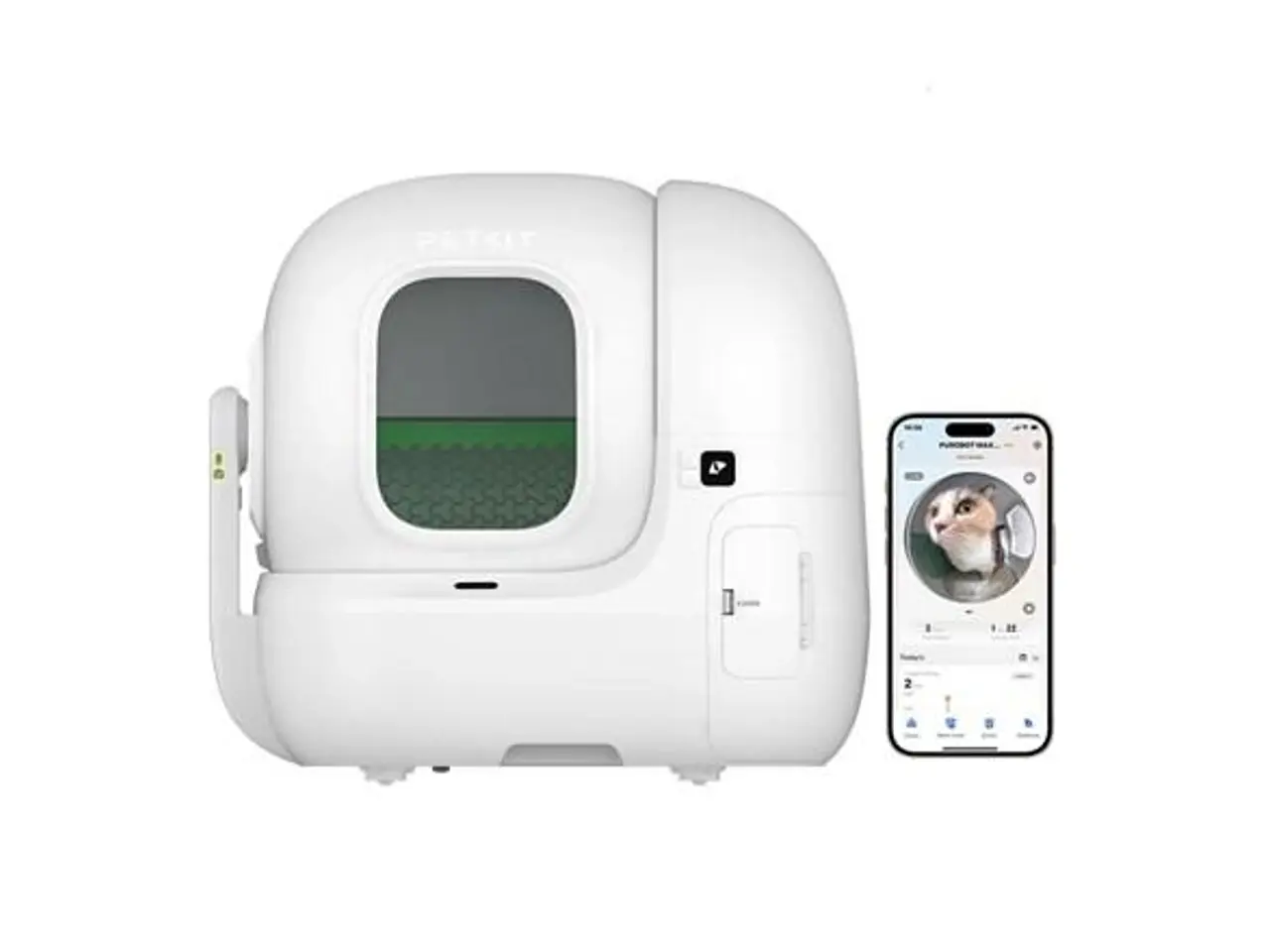 Billede 4 - PETKIT Purobot Max Pro - åben kattebakke, hvid