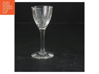 Klassisk glas med mønster (str. 12x6 cm)
