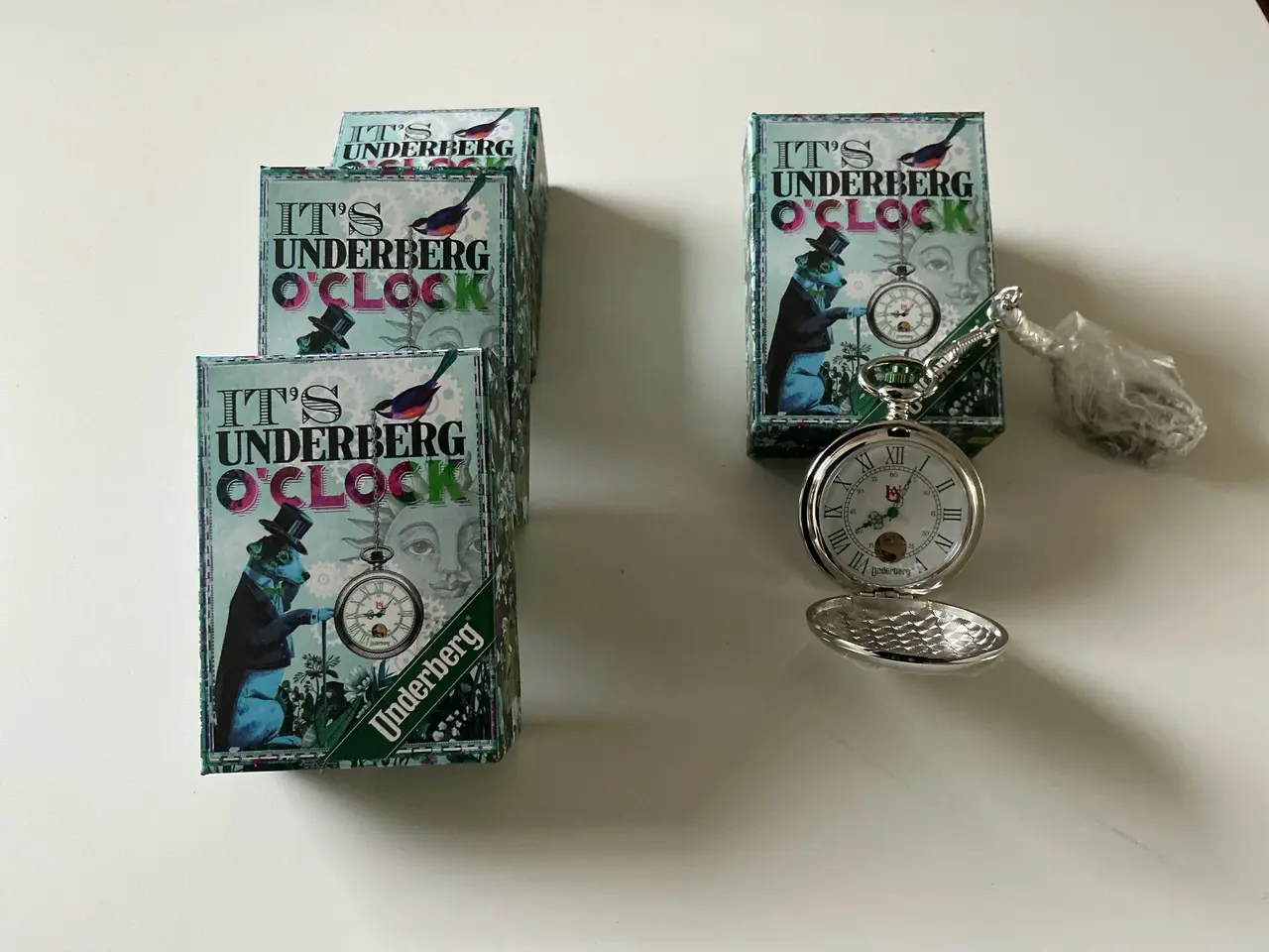 Billede 1 - *NYT* Underberg lommeur