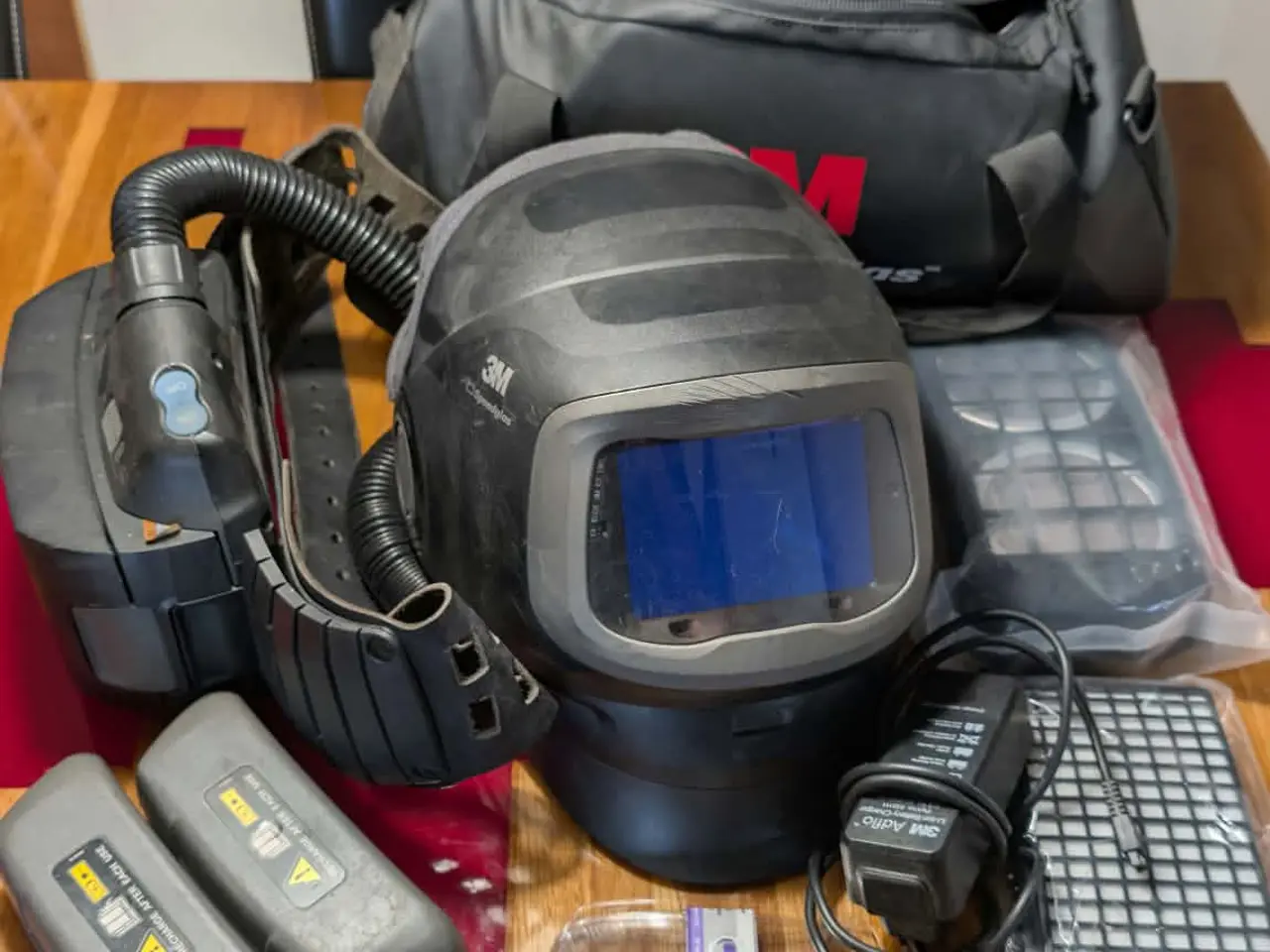 Billede 1 - 3M Speedglas G5-01 Heavy Duty svejsehjelm m. Adflo