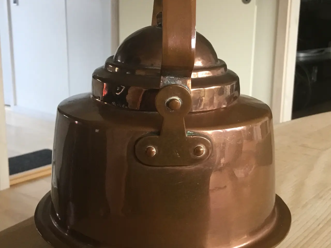 Billede 2 - Vintage kobber kedel