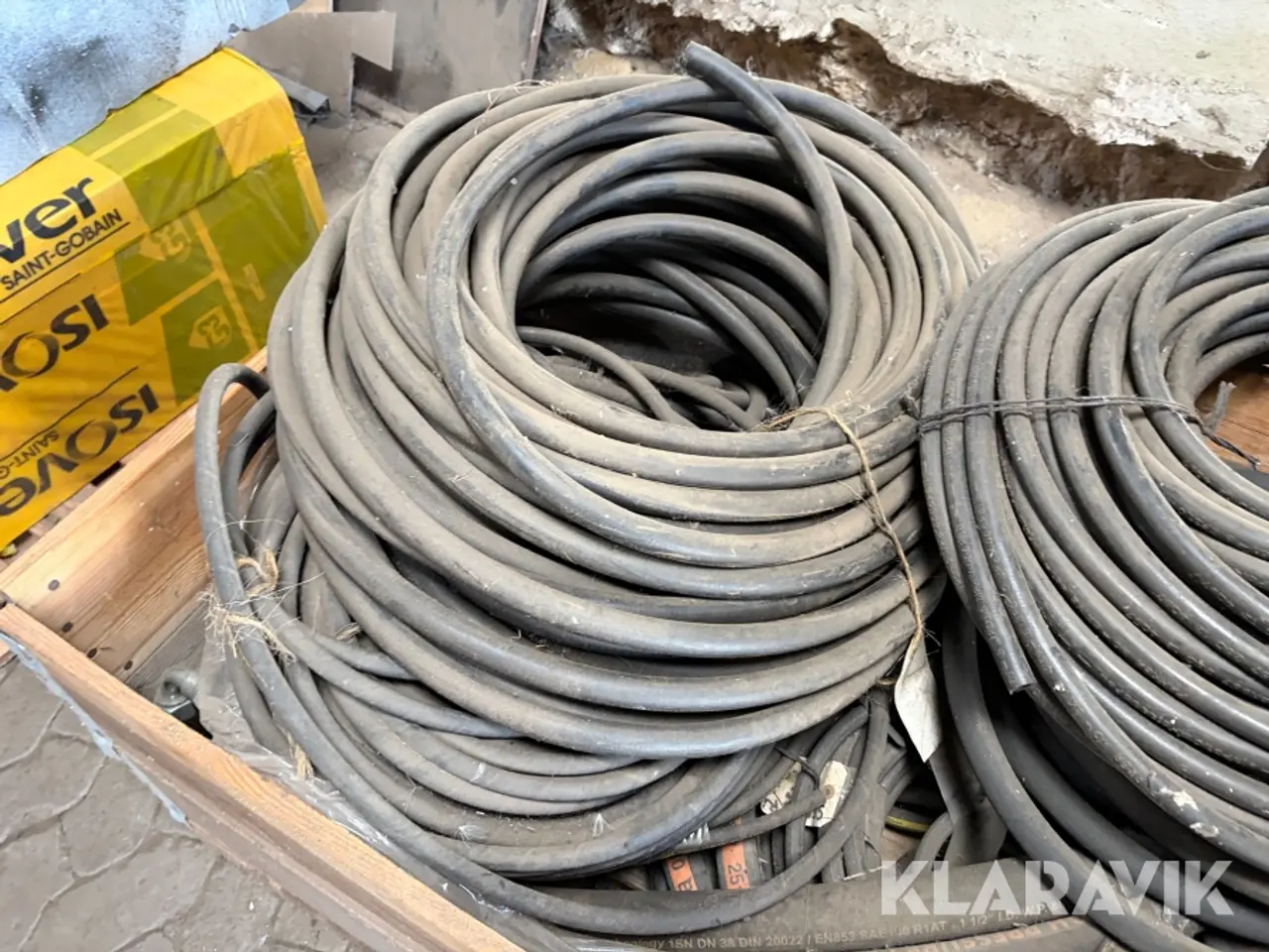Billede 5 - Hydraulikslanger blandet, 1 palle
