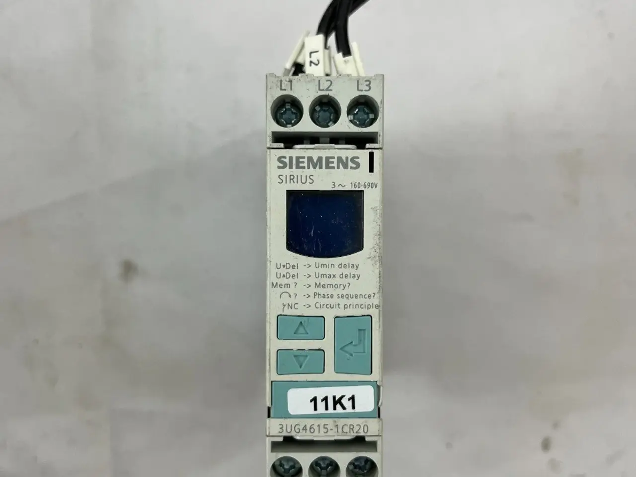 Billede 3 - Siemens SIRIUS 3UG4615-1CR20 Phase Monitoring relæ