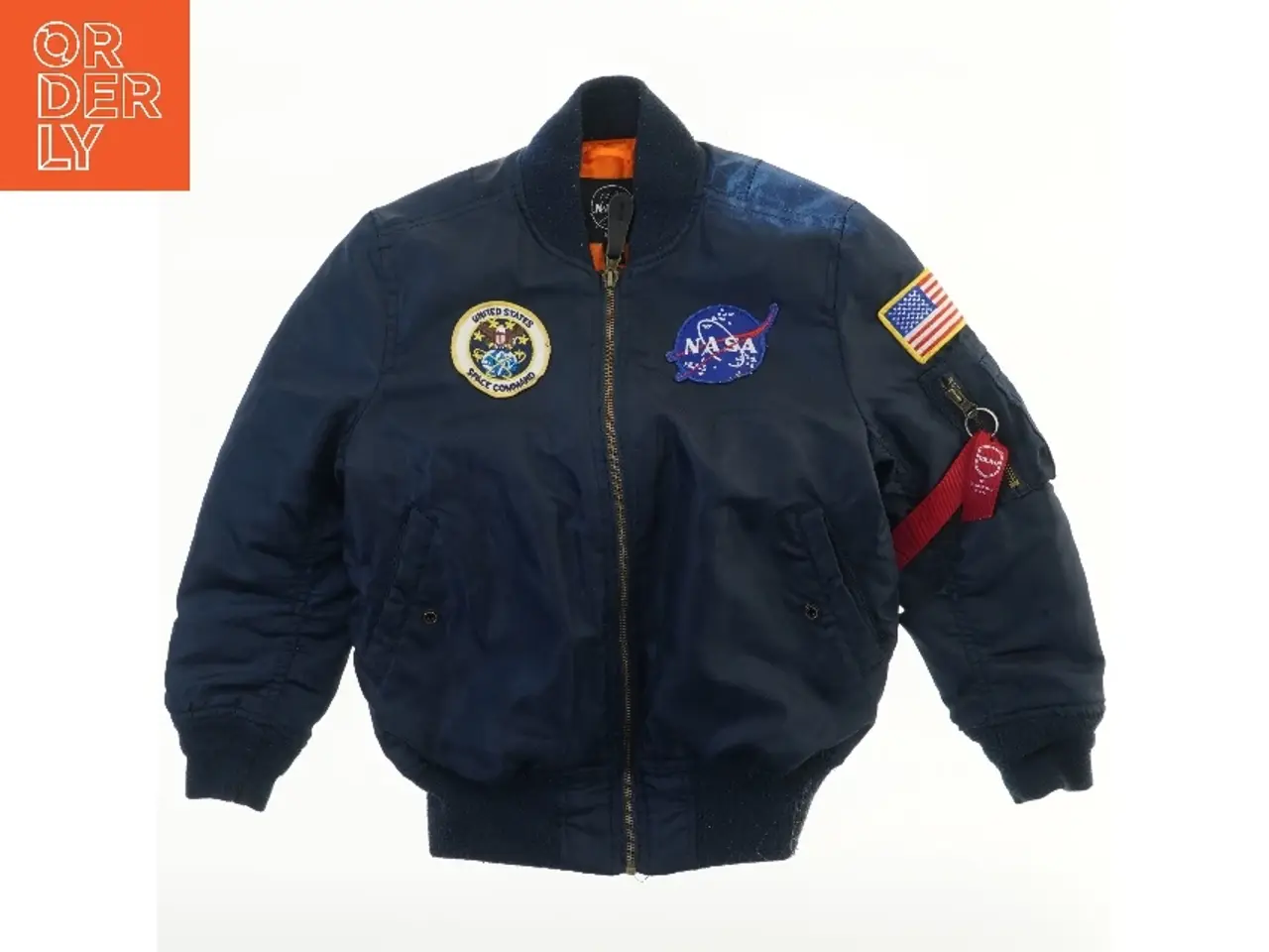 Billede 1 - Blå NASA Jakke fra Nasa (str. S)