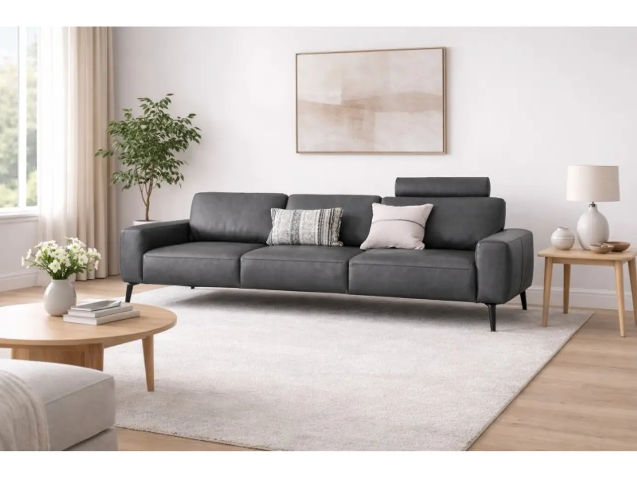 Billede 9 - Hjort Knudsen Copenhagen lædersofa