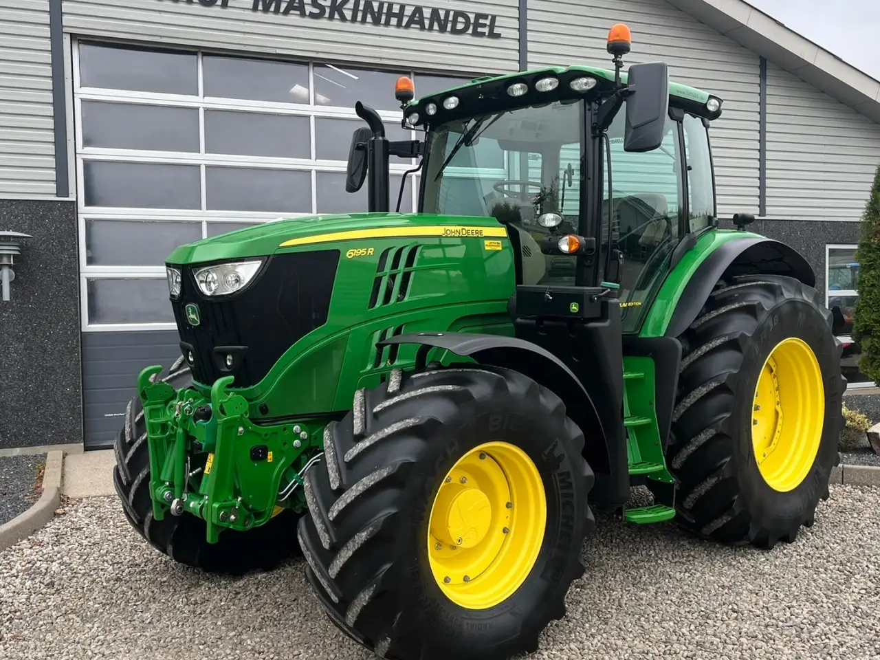Billede 2 - John Deere 6195R Premium Edition med frontlift