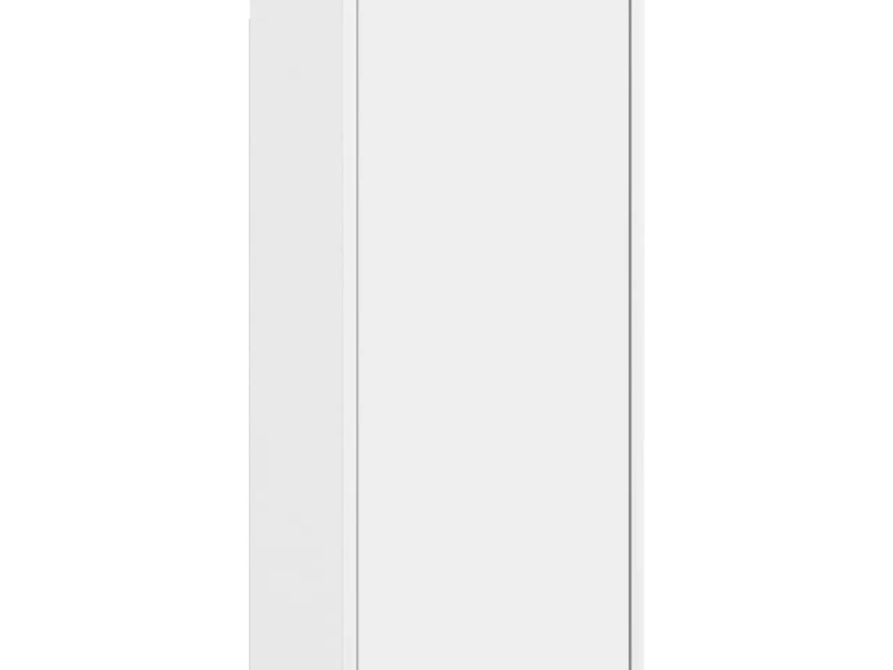 Billede 2 - Vægmonteret håndvaskskab - hvid, 35 × 20 × 81 cm, konstrueret træ