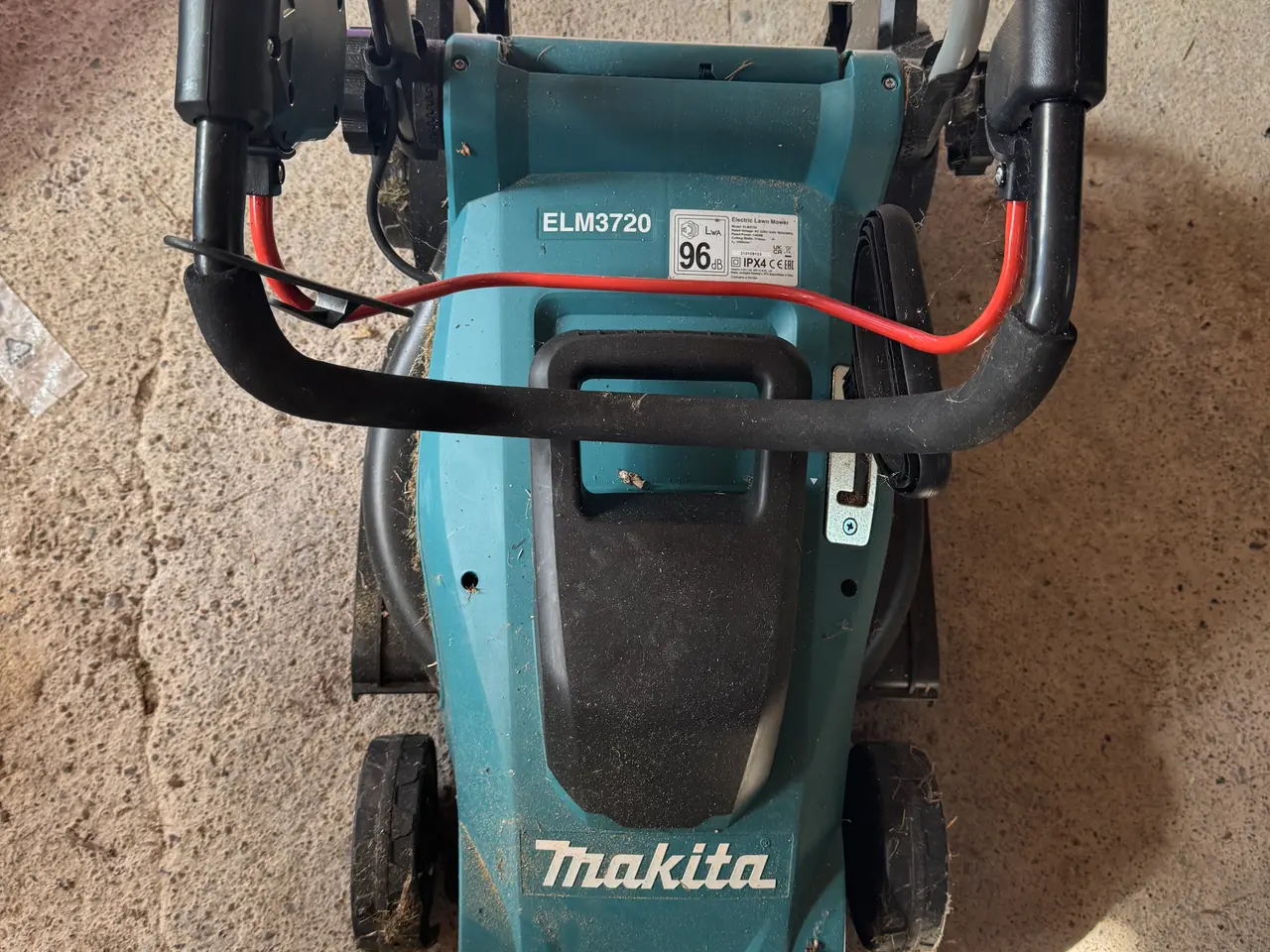 Billede 2 - Makita ELM3720 elektrisk plæneklipper sælges