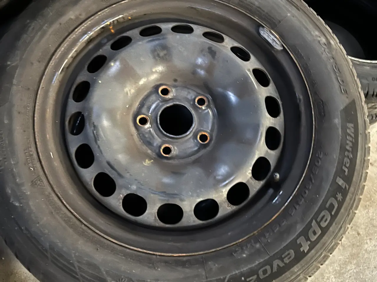 Billede 1 - Passathjul 205/60R16 vinterhjul