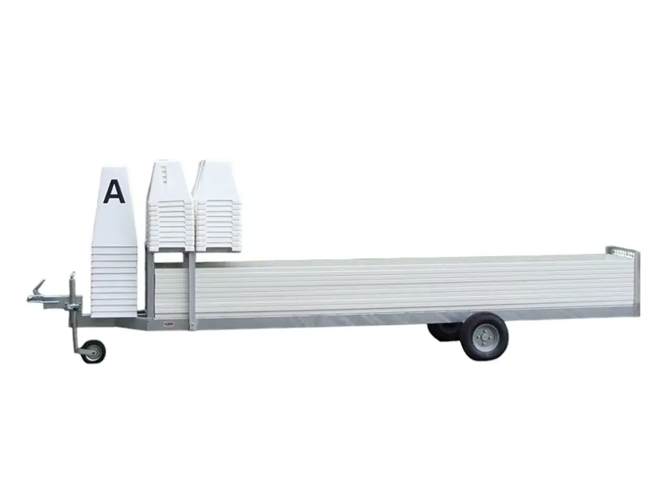 Billede 1 - Trailer til 20x60m PVC dressurarena