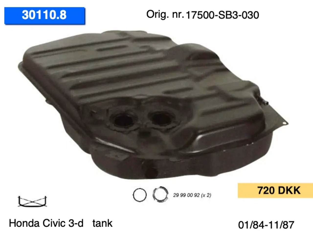 Billede 2 - Honda Civic tanke