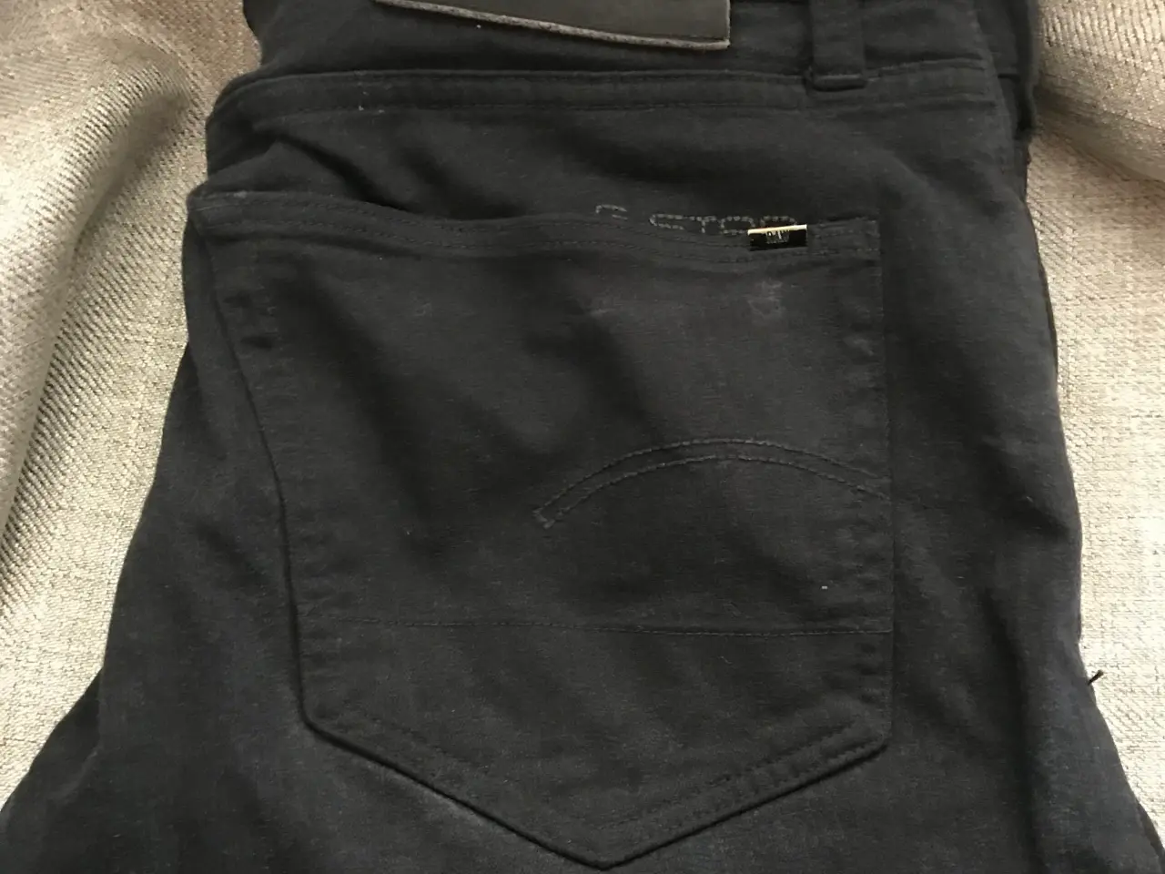 Billede 1 - Bukser G-Star Raw str. 52 Sort