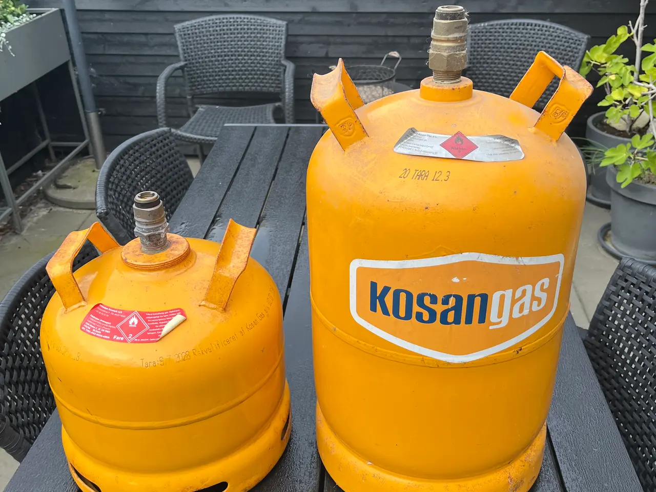 Billede 4 - Diverse gasflasker tomme 